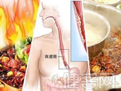 长期吃过烫食物可致食道癌